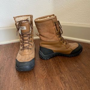 UGG fur lined snow boots